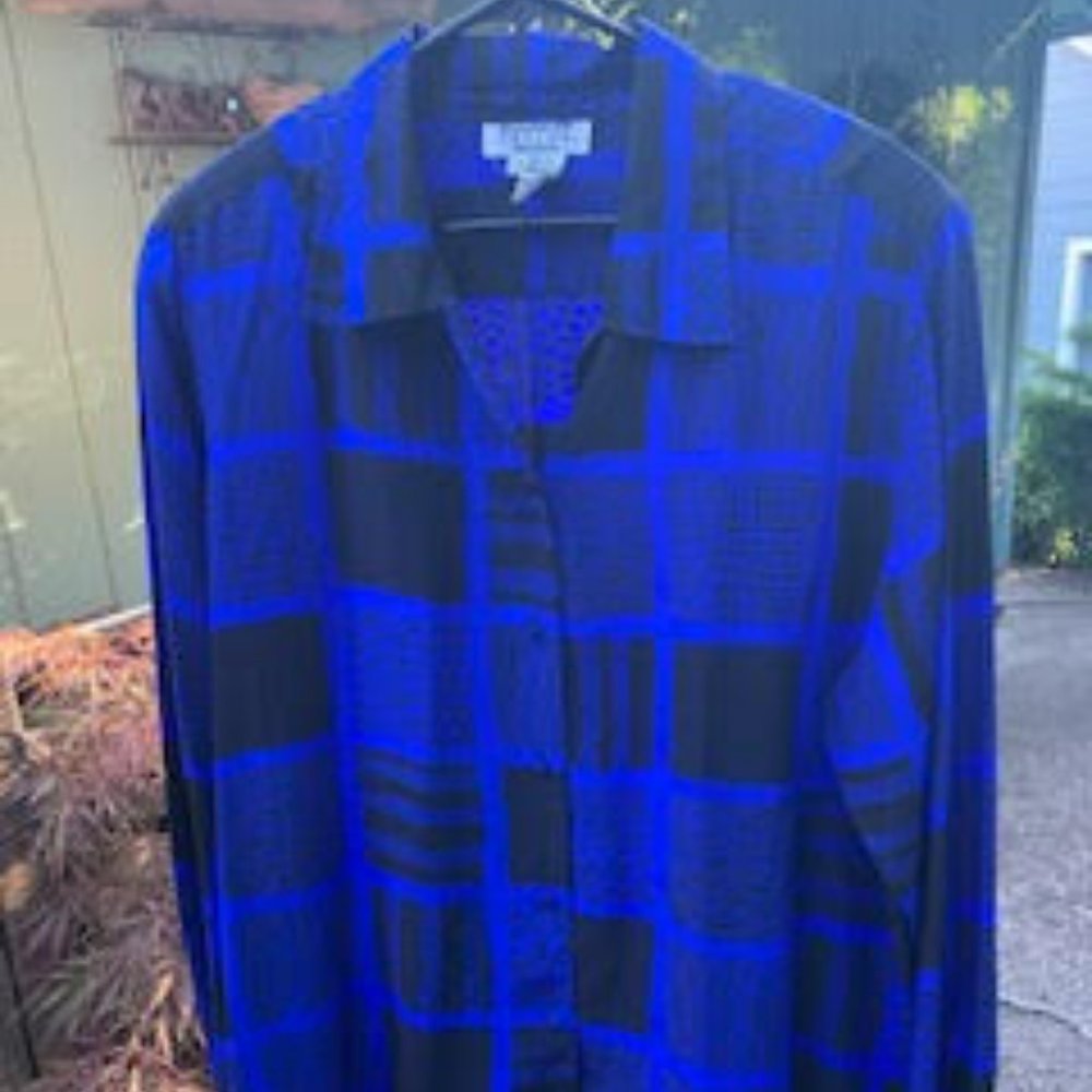 Allison Taylor silk  blouse